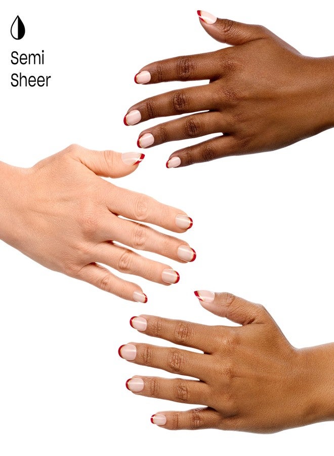 OPI On Point Let it Glitter! | Short Round Gold & Red Glitter French Tip Press On Nails | 30 Count with Nail Glue | Reusable, Non-damaging | Amazon Exclusive | Holiday Shades 2025 - Image 3